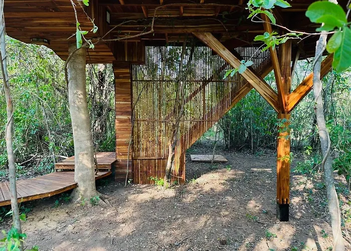 Tamarindo Pura Selva Eco Tree House Lodge Guatemala de Santa Rosa